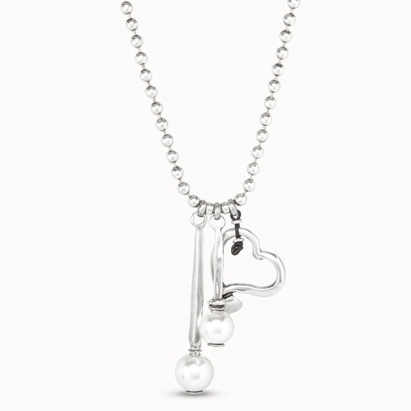 TEA IN INSTAMBUL • Uno de 50 Necklace • Silver with Pearls
